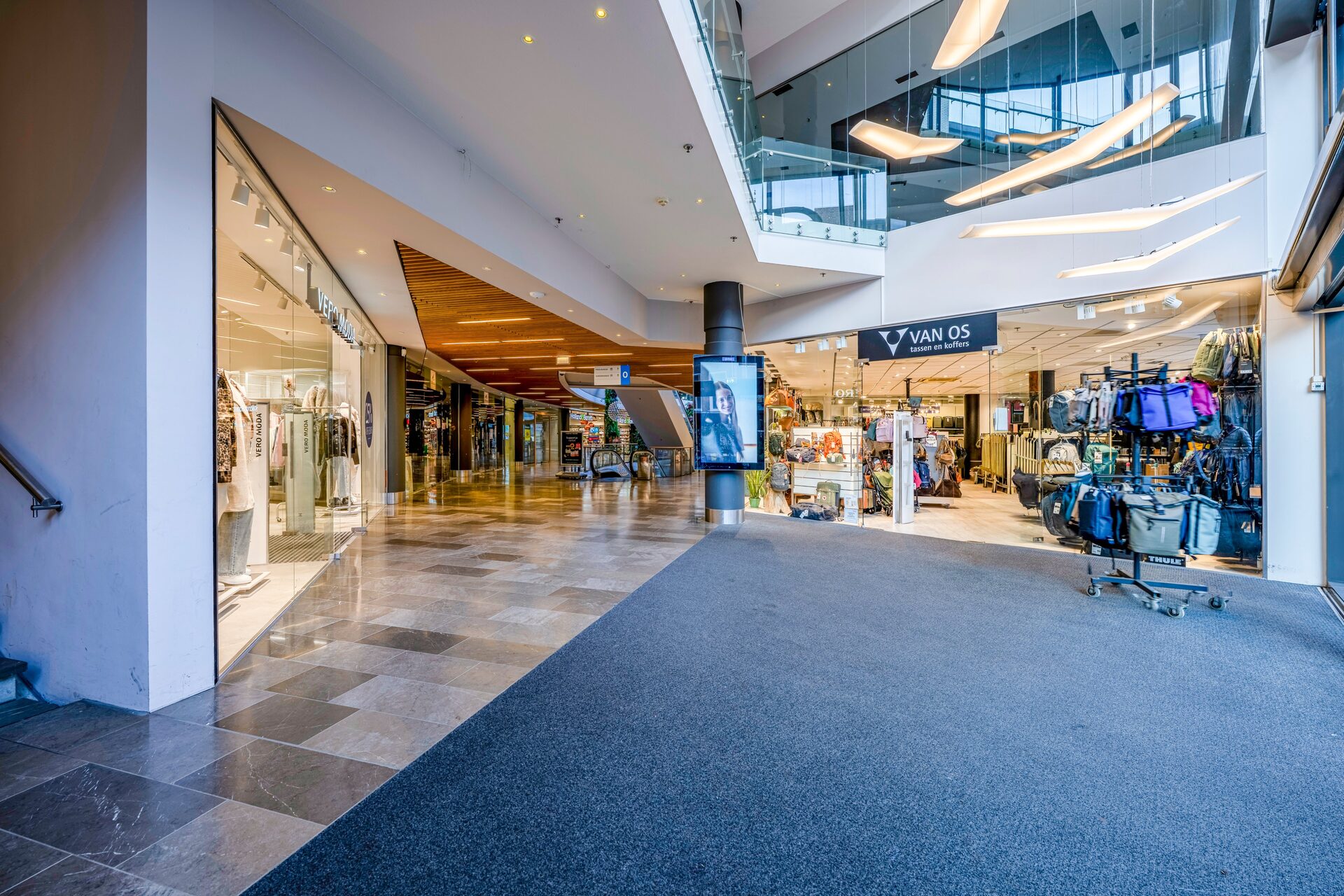 Winkelpassage Zaailand met retailunits